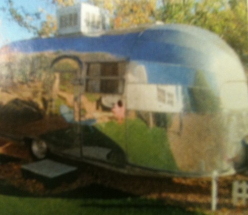 rv park airstream trailer